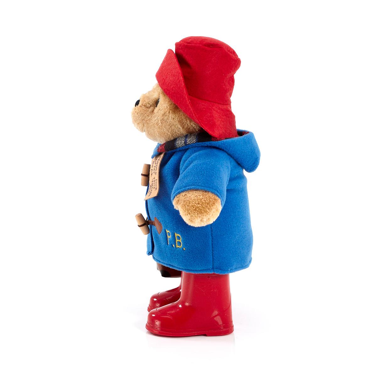 Karhuherra Paddington Pehmolelu Kumisaappaissa ja Salkulla 33cm