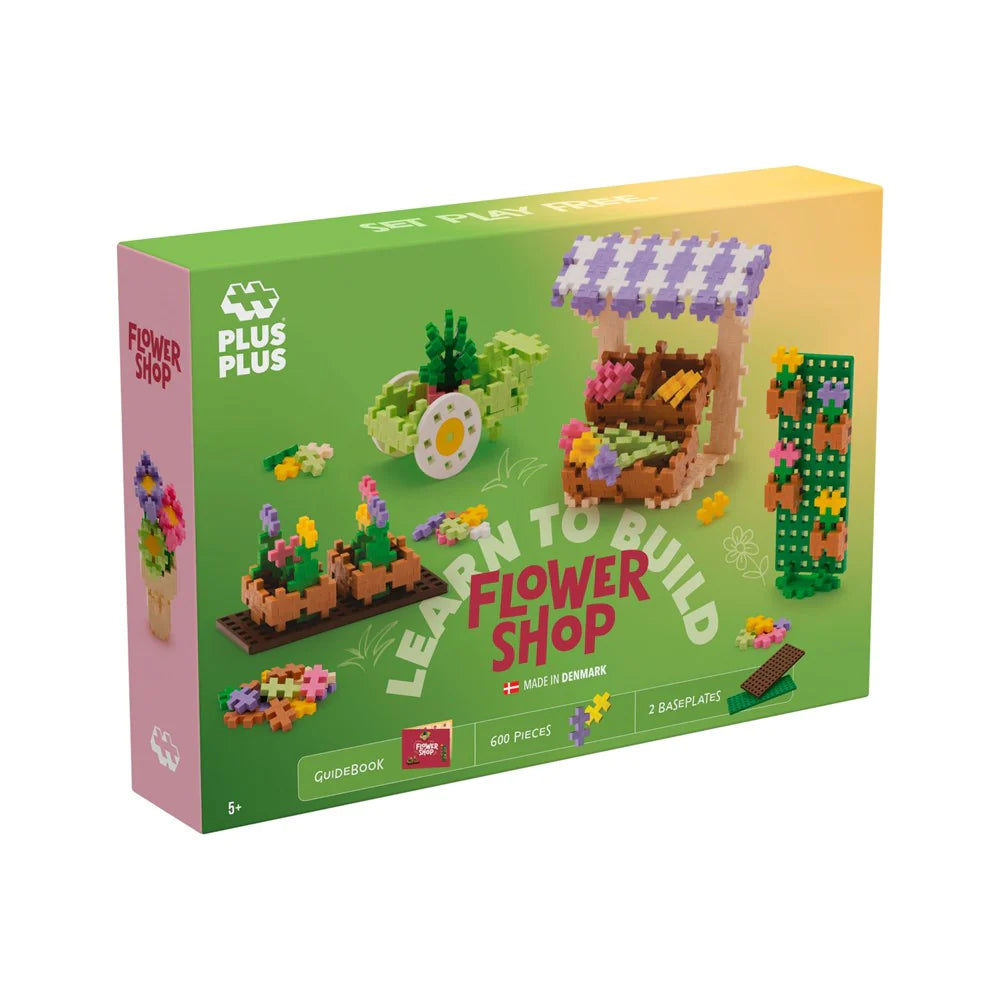 Plus Plus Rakennussarja Learn To Build Flower Shop