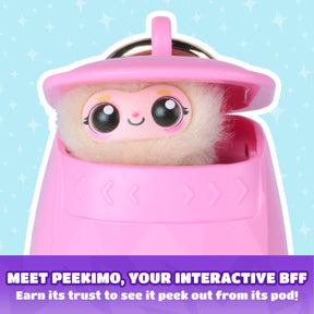 Peekimo Tiny Wearable BFF, Interaktiivinen Ystävä Kaulanauhassa