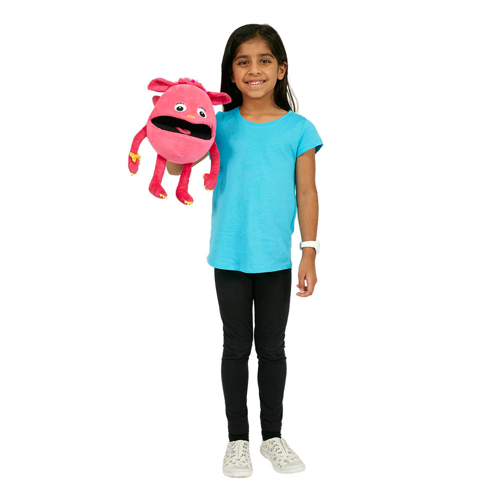 The Puppet Company Käsinukke Baby Monsteri Pinkki