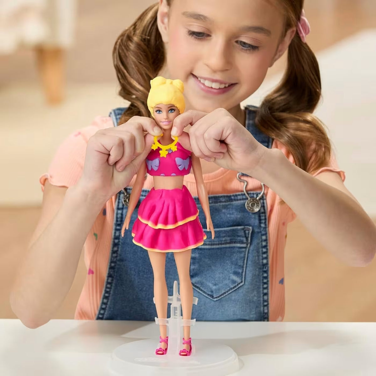 Play-Doh Barbie Vaaleatukkainen Muovailuvahasetti