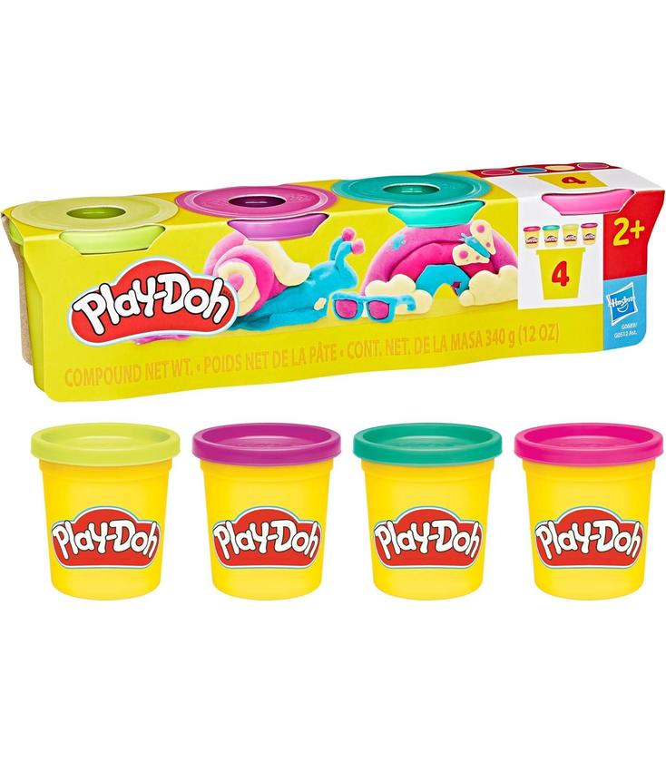 Play-Doh Muovailuvaha 4 kpl Pakkaus