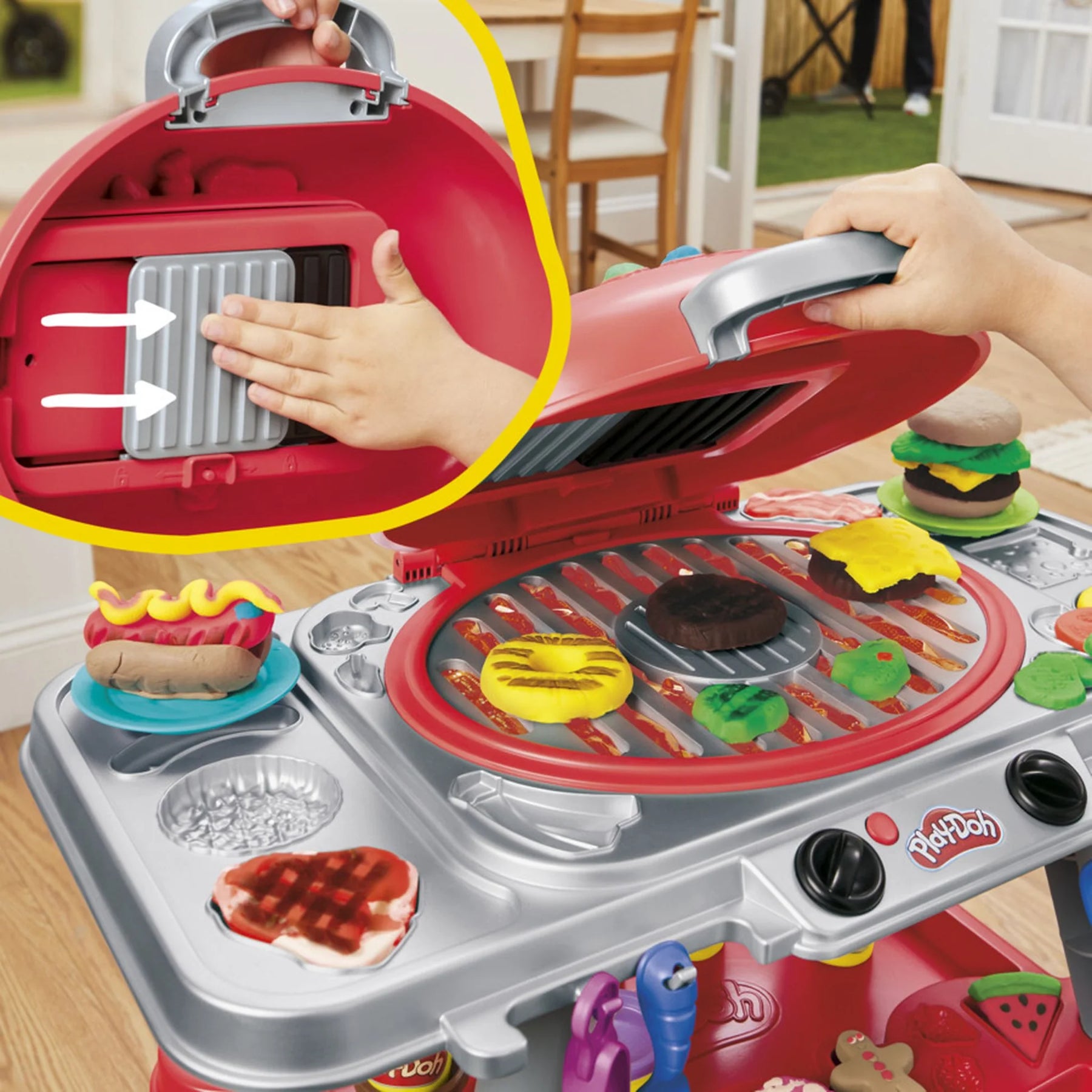 Play-Doh Muovailuvaha Grilli Leikkisetti