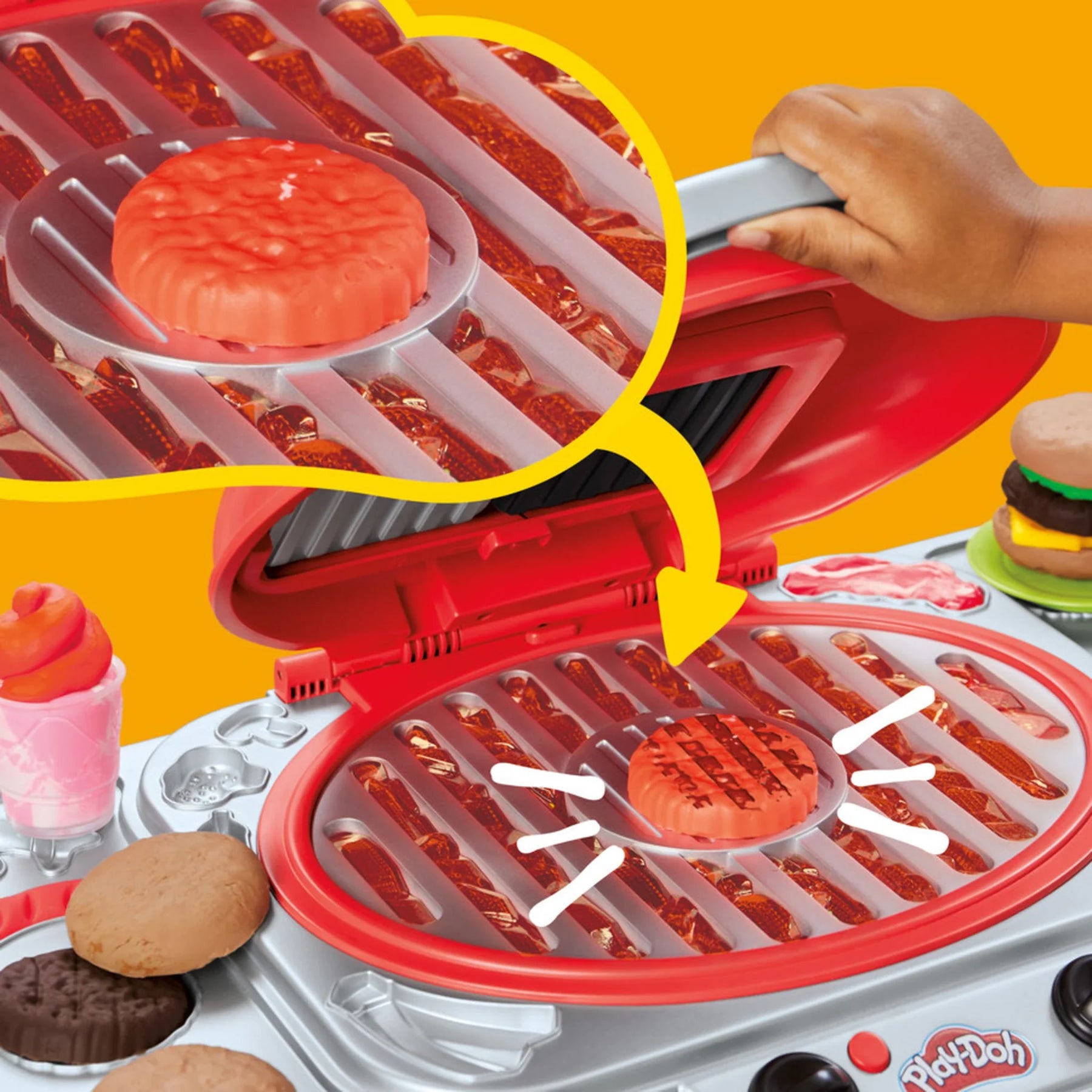 Play-Doh Muovailuvaha Grilli Leikkisetti