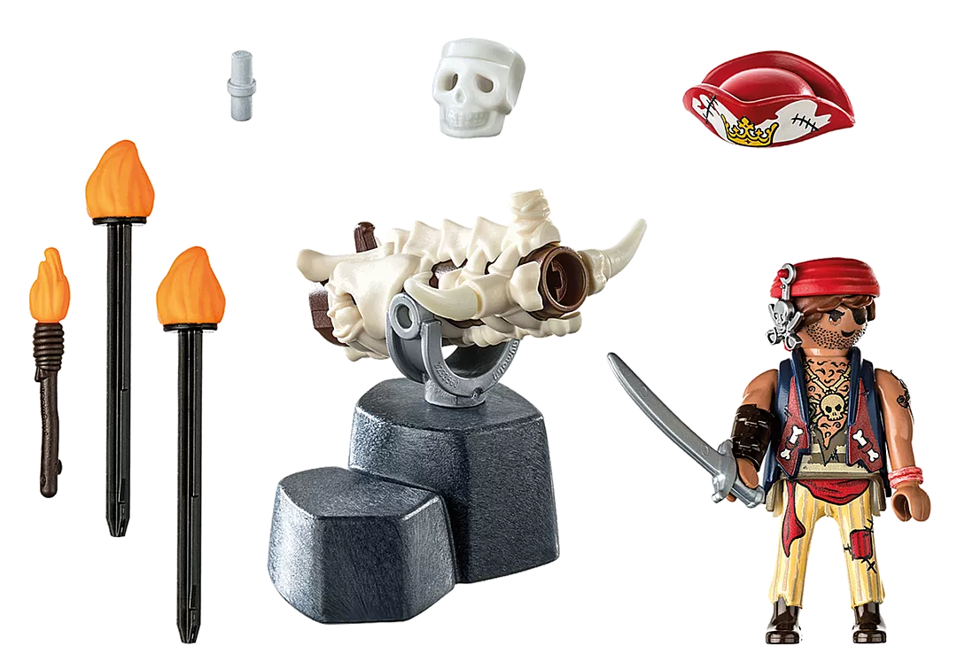 Playmobil 71421 Pirates Cannon Master