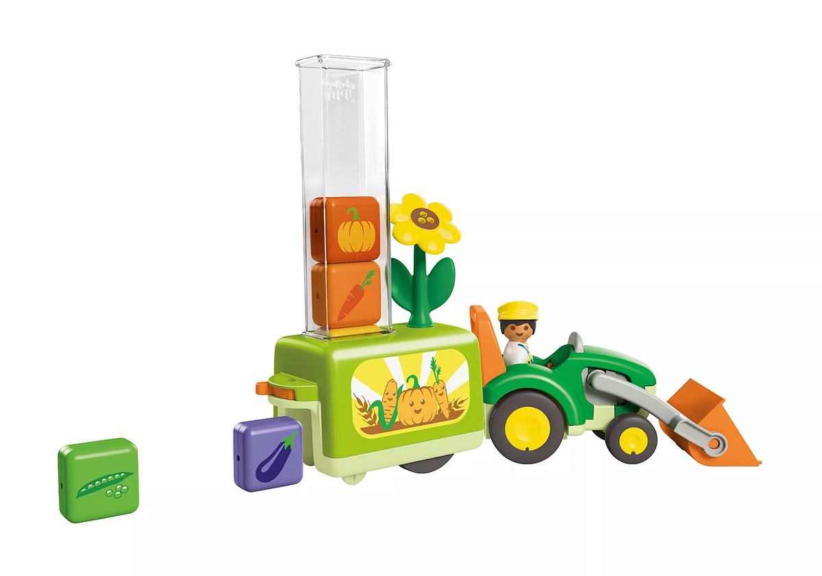 Playmobil 71773 Junior Traktori Pudotuskylvökoneella
