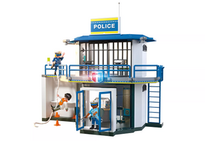 Playmobil 71874 City Action Poliisiasema Valolla