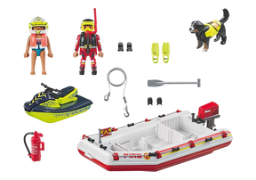 Playmobil Action Heroes 71464 Sammutusvene ja Vesiskootteri