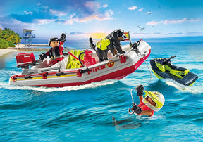 Playmobil Action Heroes 71464 Sammutusvene ja Vesiskootteri