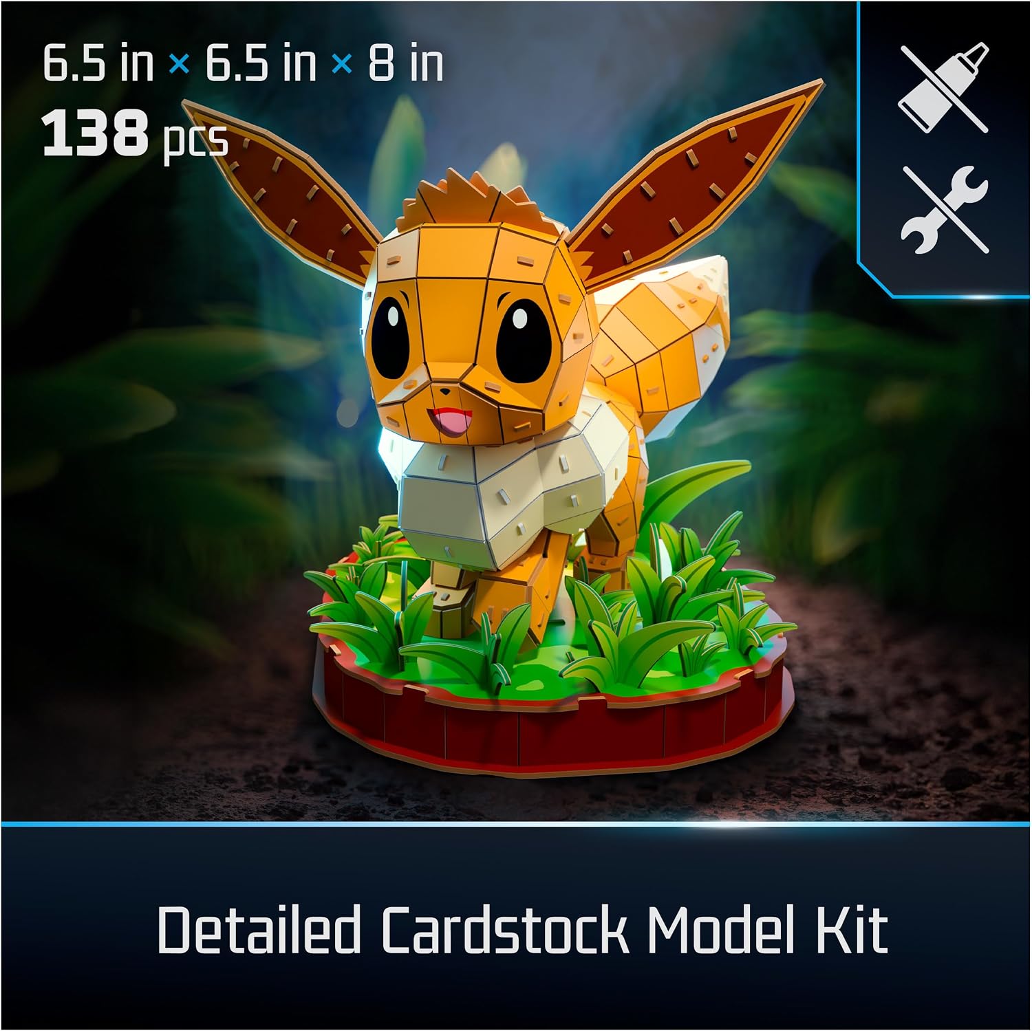 Pokemon 4D Palapeli Koottava Eevee Hahmo 