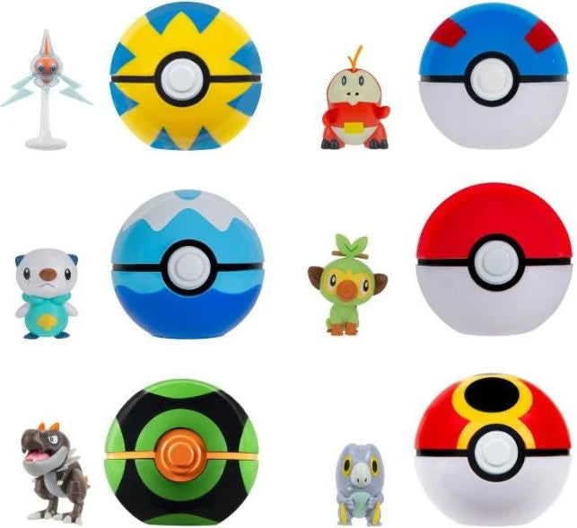 Pokemon Clip 'n' Go Pokepallo ja Hahmo Lajitelma