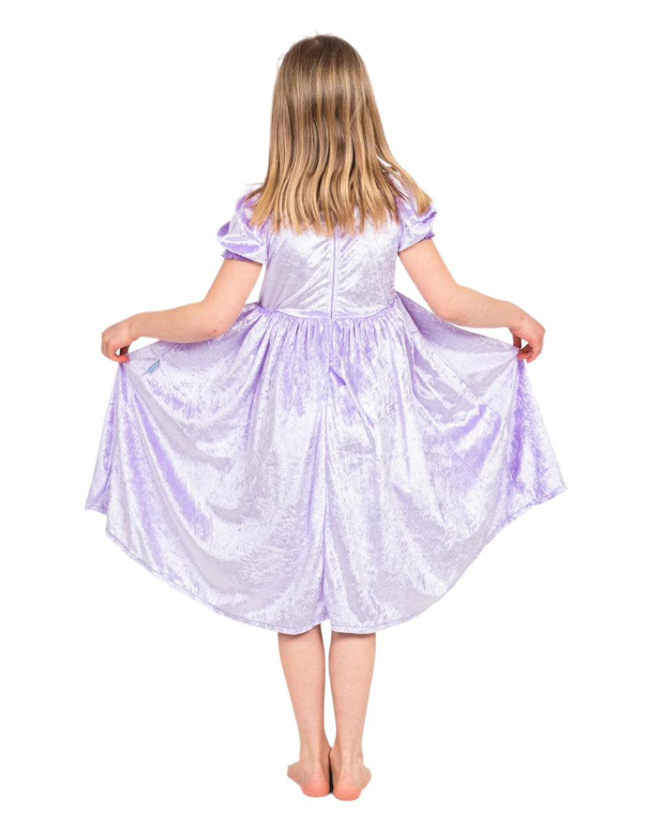 Prinsessamekko Violetti 110-116cm (4-6V)