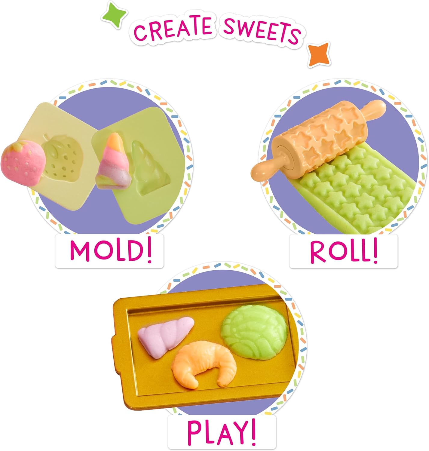 Rainbow High Littles Dessert Shop Kandy -Leikkisetti