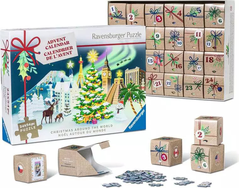 Ravensburger Palapelijoulukalenteri 2025