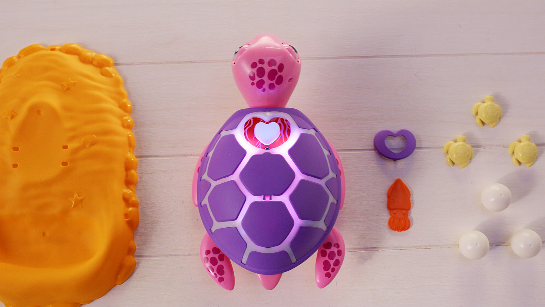 Rescue Turtle Interaktiivinen Kilpikonna Pinkki