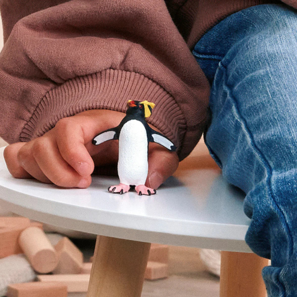 Schleich 14932 Kalliotöyhtöpingviini