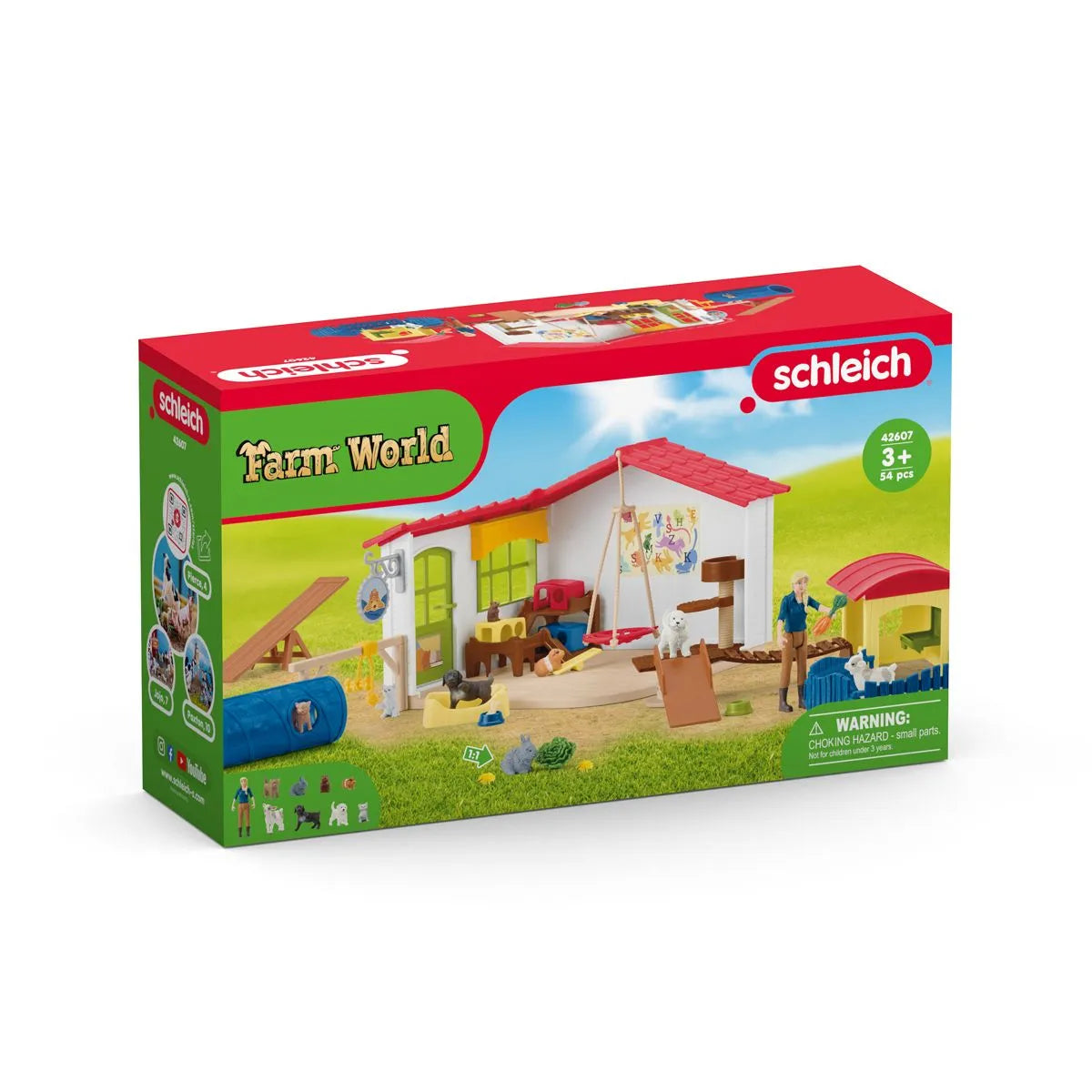 Schleich Farm World Lemmikkihotelli 42607