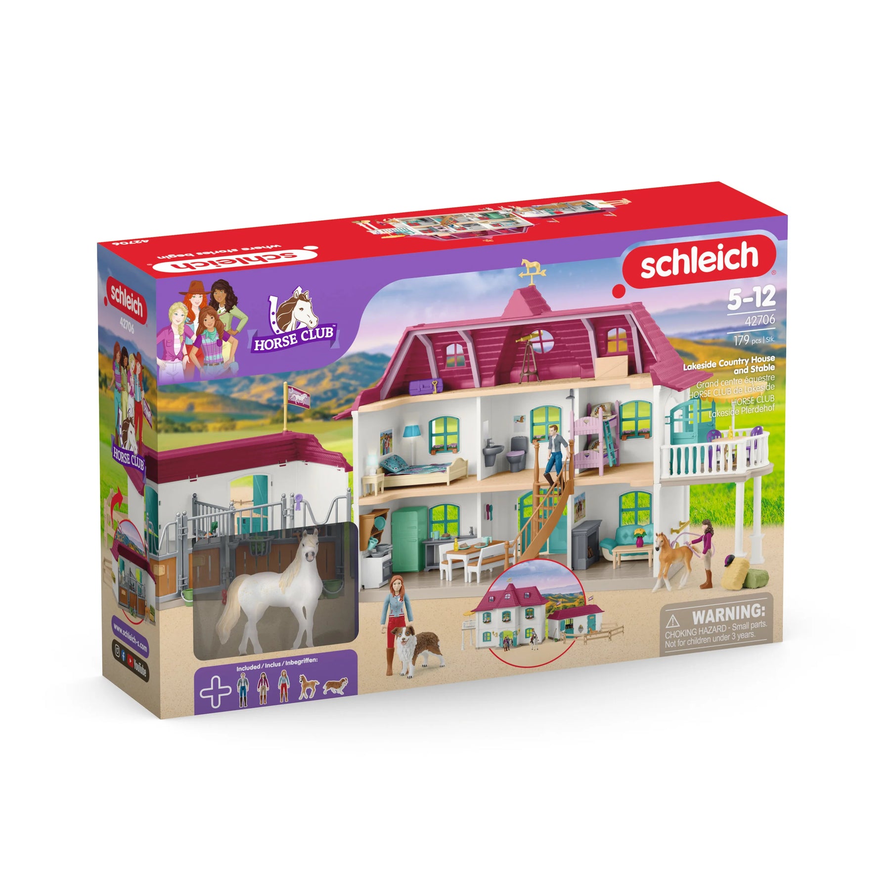 Schleich 42706 Lakeside Hevostila