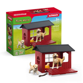 Schleich 42722 Koirankoppi ja Kultainennoutaja