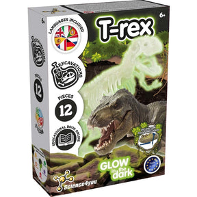 Science4You Tyrannosaurus Rex Glow In The Dark Tiedesetti