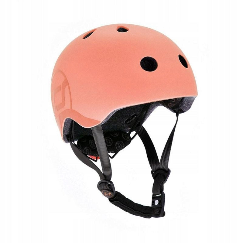 Scoot & Ride Lasten Pyöräilykypärä Peach S-M