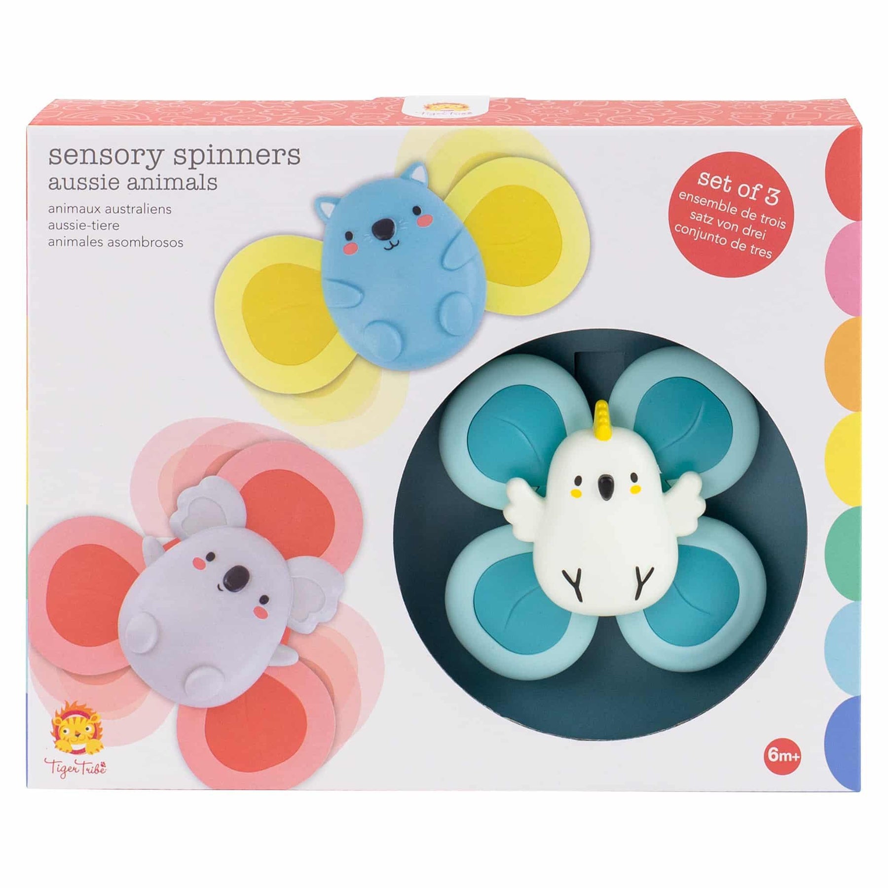 Sensory Spinners Aistilelu Aussie Animals