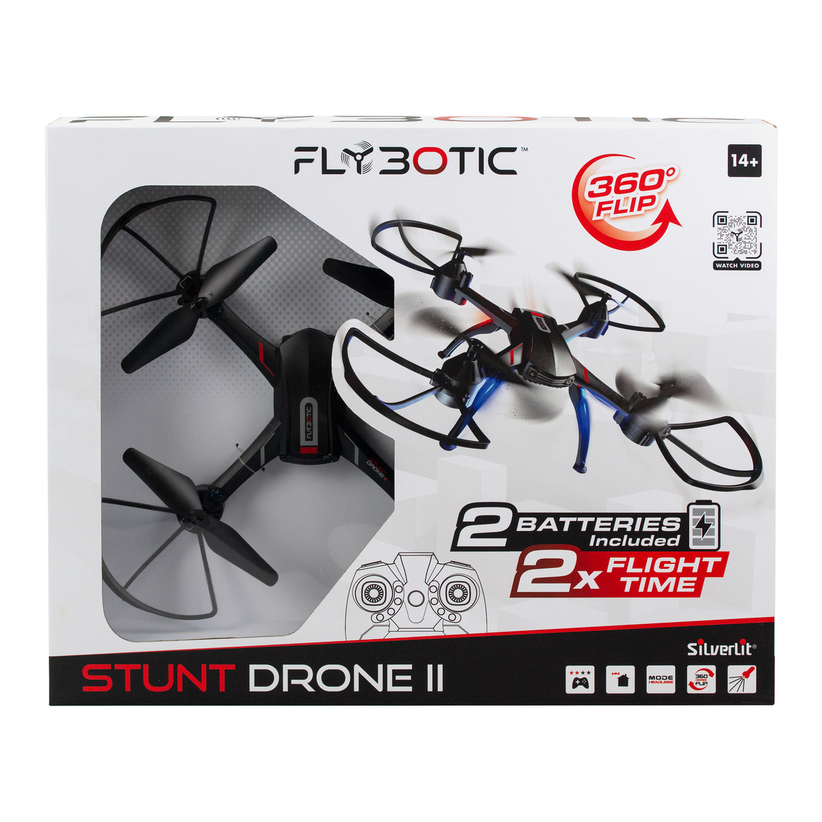 Silverlit Flybotic Stunt Drone II Ohjattava Drone