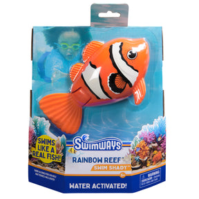 Swimways Rainbow Reef Sukeltava ja Uiva Kala Swim Shady