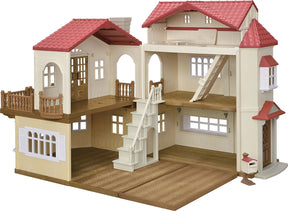 Sylvanian Families 5708 Kaupunkitalo Ullakolla