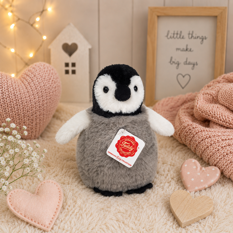 Teddy Hermann Pingviininpoikanen Pehmolelu 15cm