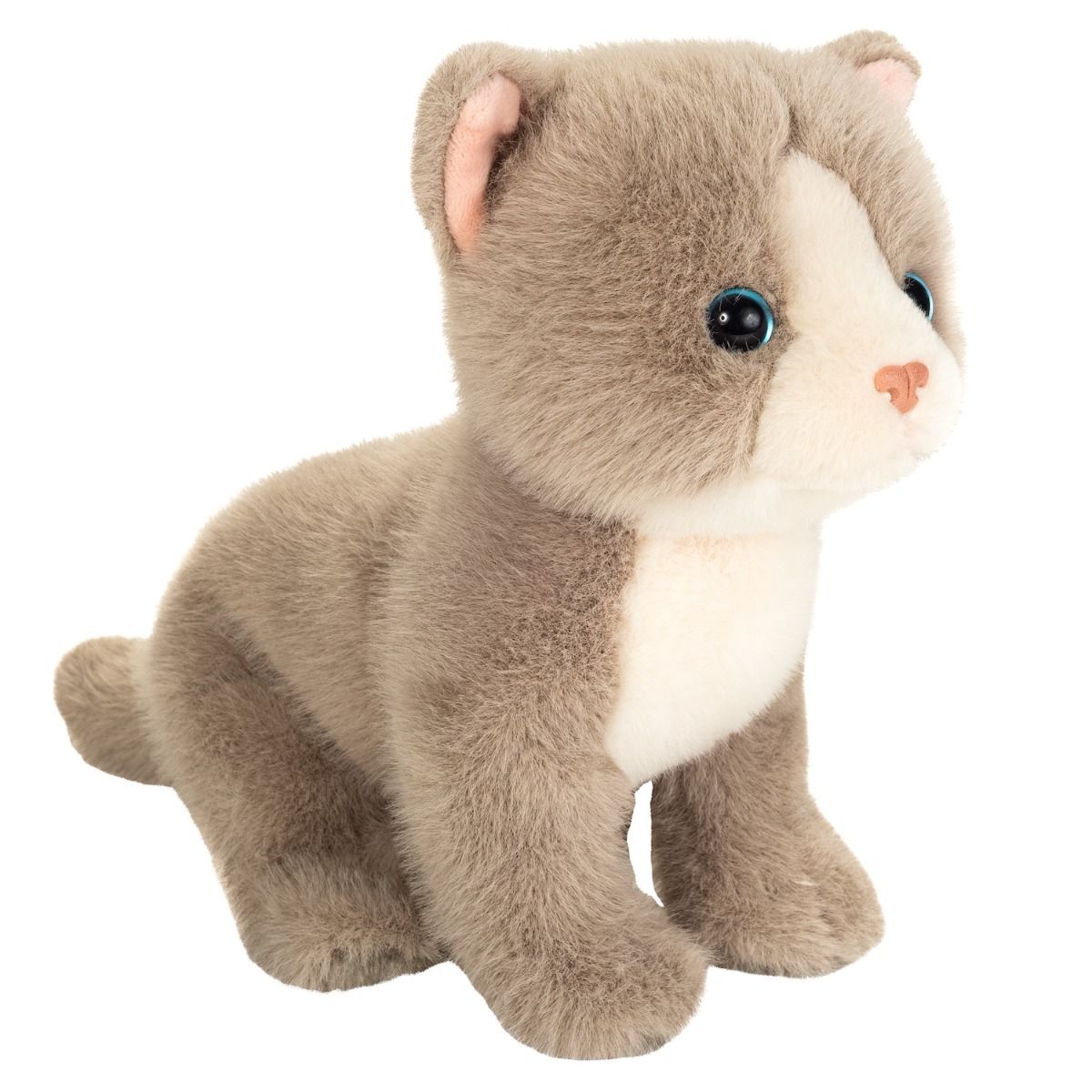 Teddy Hermann Seisova Harmaa Kissa Pehmolelu 24cm