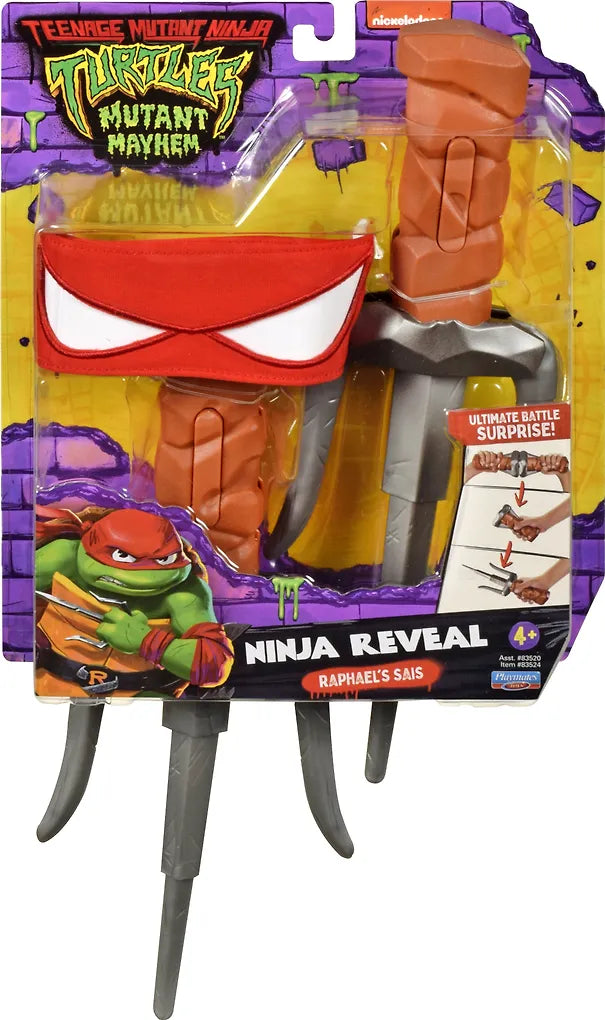 Teini-ikäiset Mutanttininjakilpikonnat Turtles Naamiais Varusteet Raphael