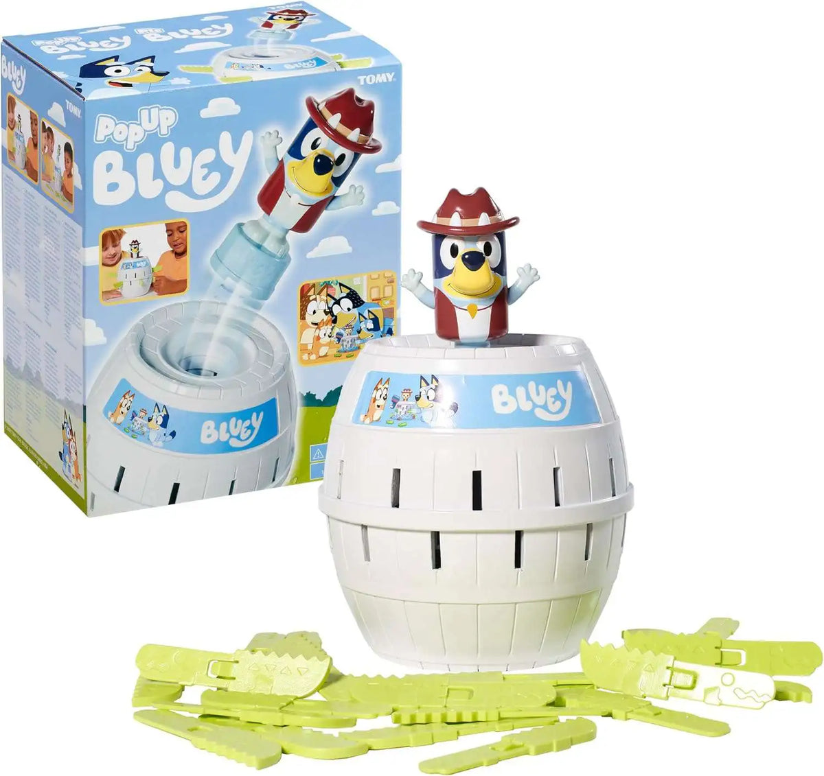 Tomy Pop-Up Bluey Peli