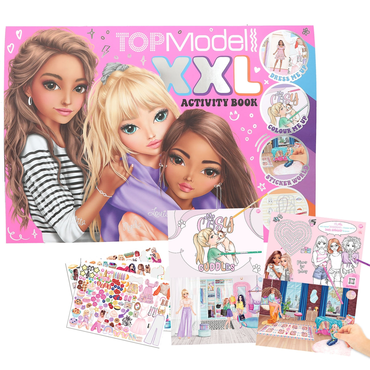Top Model XXL Activity Book/ Suunnittelukirja