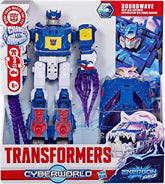 Tranformers Cyberworld Muuntautuva Robotti 22,5 cm Soundwave