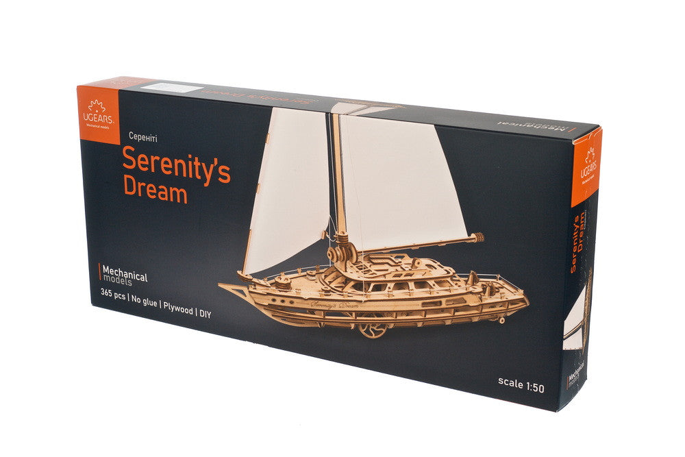 Ugears Serenity's Dream Puinen Koottava Vene 