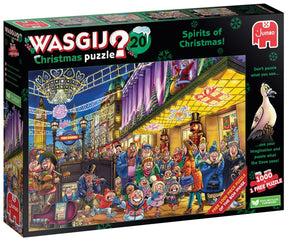 Wasgij Christmas nro 20 Spirits Of Christmas! 1000 palan palapeli