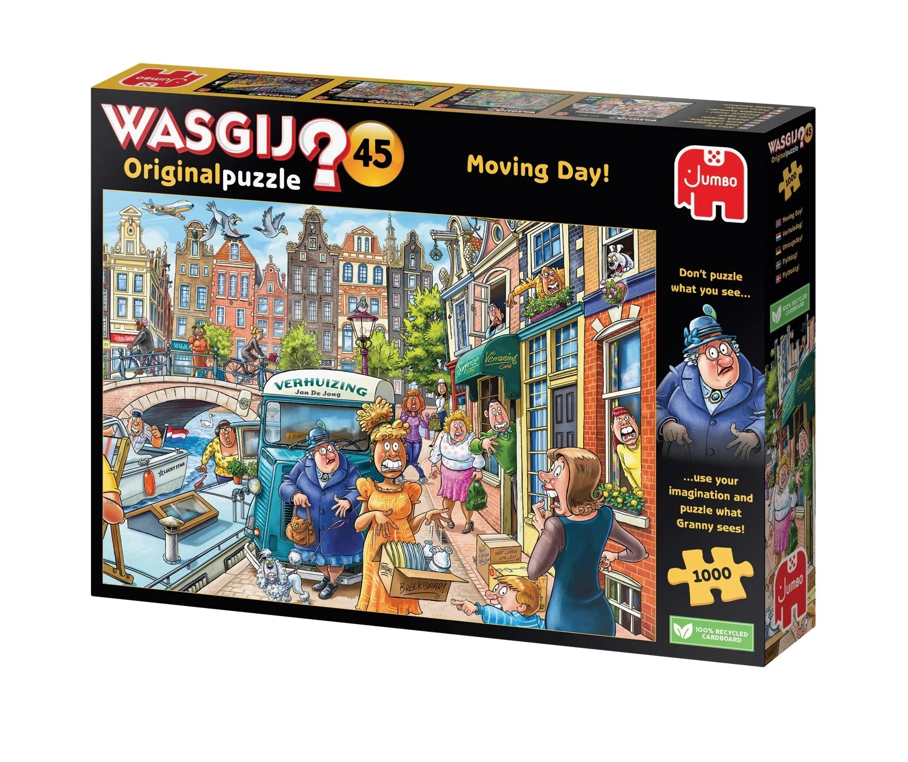 Wasgij Original Moving Day! 1000 Palan Palapeli