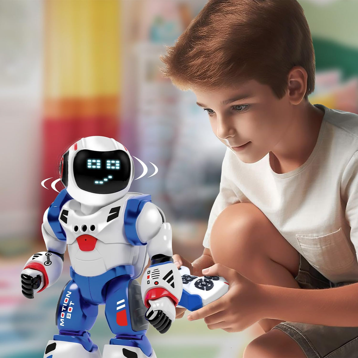 Xtreme Bots Bruce The Motion Bot Ohjattava Robotti