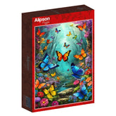 Alipson Puzzle 500 Palan Palapeli Clouds Of Butterflies