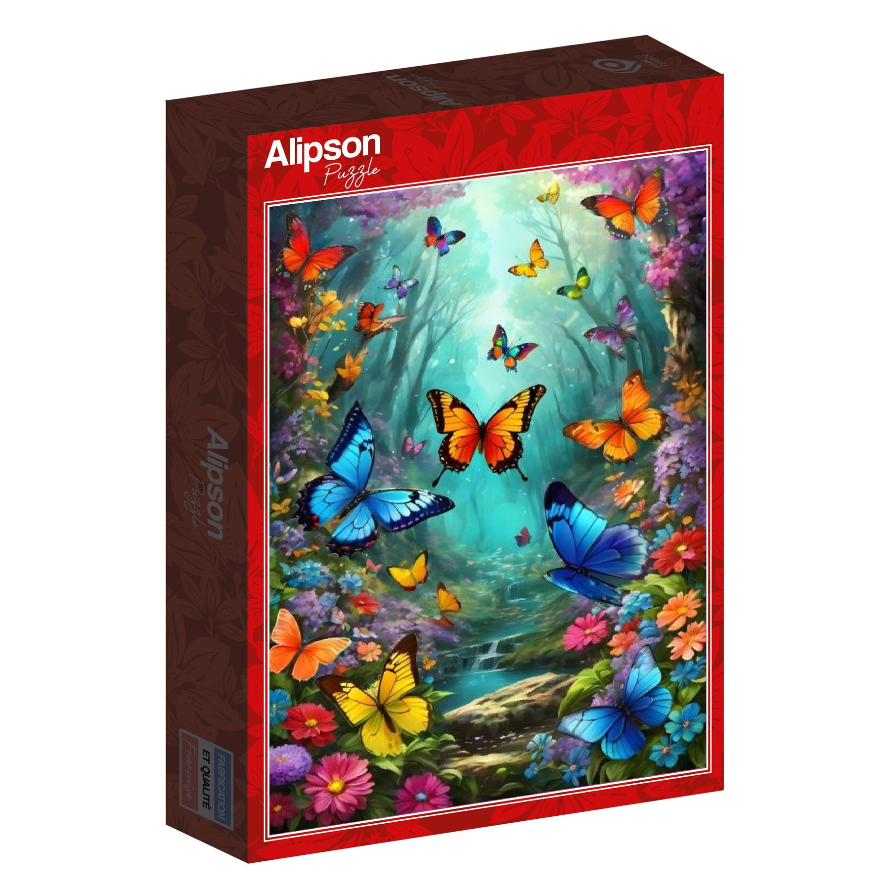 Alipson Puzzle 500 Palan Palapeli Clouds Of Butterflies