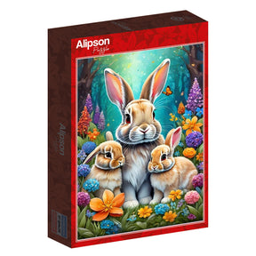 Alipson Puzzle 1000 Palan Palapeli Spring Bunnies