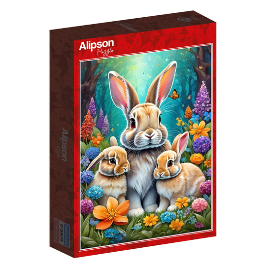 Alipson Puzzle 1000 Palan Palapeli Spring Bunnies