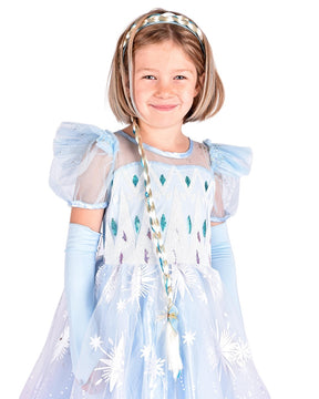 Den Goda Fen Jääprinsessa "Frozen" Mekko Sininen 4-6v 110-116 cm