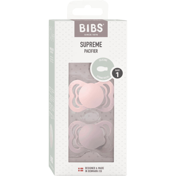 BIBS Supreme Tutti 2kpl Koko 1 Blossom/Dusky Lilac
