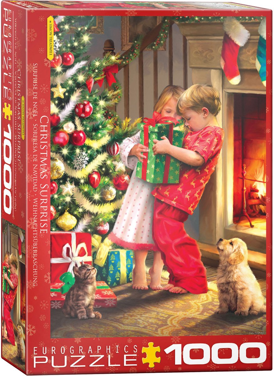 Eurographics 1000 Palan Palapeli Christmas Surprise