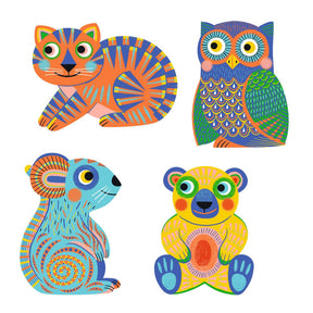 Djeco Magic Colouring Vedellä Värjättävät Kuvat Animalo-Ma