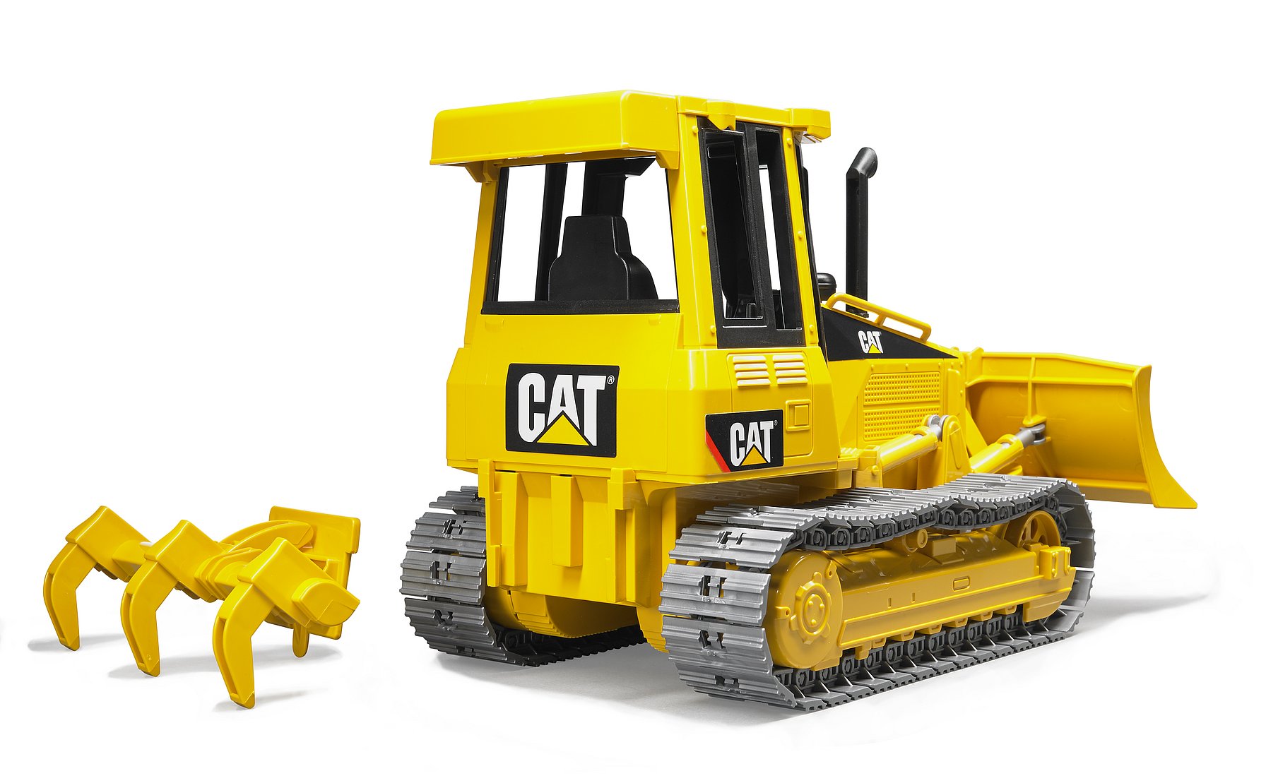 Bruder CAT puskutraktori telaketjuilla 1:16