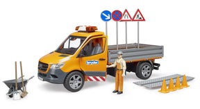 Bruder 02677 MB Sprinter Työmaa-Ajoneuvo ja Hahmo 1:16