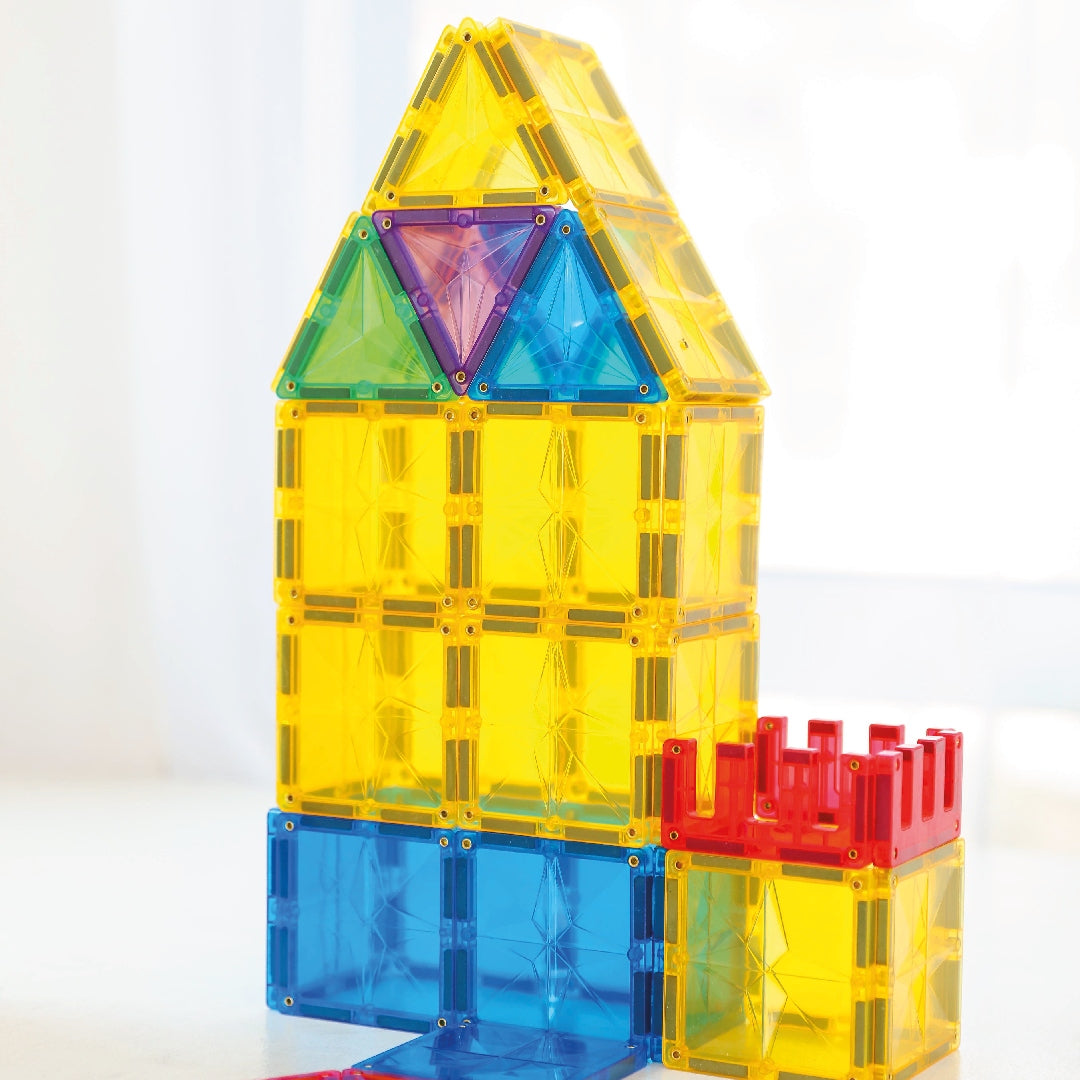 PicassoTiles Magneettinen 3D Rakennussarja 61 Osaa